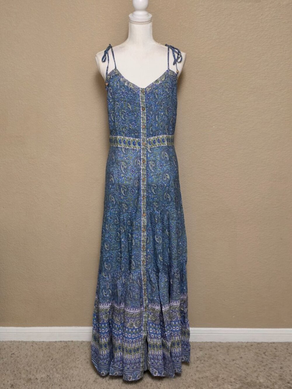 Veronica Beard Windansea Paisley Maxi Dress - Picture 2 of 16
